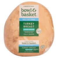 Bowl & Basket Lower Sodium Turkey Breast, 1 Pound