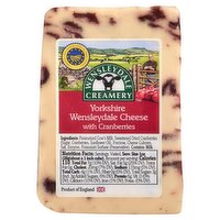 Wensleydale Creamery Cheese with Cranberries