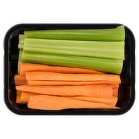 Fresh Carrot and Celery Sticks