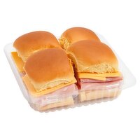 4 Ham And Cheese Finger Sandwiches