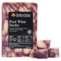 Belton Farm Port Wine Derby Cheese