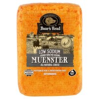 Boar's Head Low Sodium Muenster All Natural Cheese