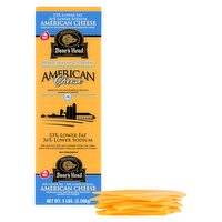 Boar's Head 33% Lower Fat & 36% Lower Sodium American Cheese