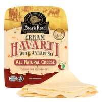 Boar's Head Cream Havarti with Jalapeño All Natural Cheese