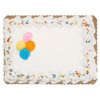 ¼ Sheet Occasion Funfetti Cake with Funfetti Bettercreme