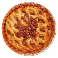 Gourmet Peach Praline Lattice Pie