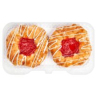 Raspberry Crown Danish, 2 Pack