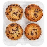 4 Pack Chocolate Chip Puffin Muffin