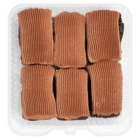 Mini Chocolate Cake with Chocolate Icing, 6 Pack