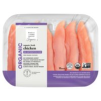 Wholesome Pantry Organic Fresh Boneless Chicken Tenders , 1.18 Pound