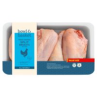 Bowl & Basket Fresh Chicken Split Breasts with Ribs Value Size