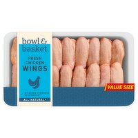 Bowl & Basket Fresh Chicken Wings Value Size