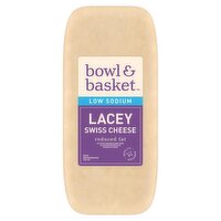 Bowl & Basket Reduced Fat Low Sodium Lacey Swiss Cheese