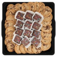 Large Gourmet Chocolate Chunk Cookie & Brownie Platter