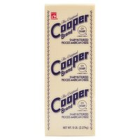 Cooper Sharp White American Cheese, 1 Pound