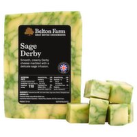 Belton Farm Sage Derby Cheese