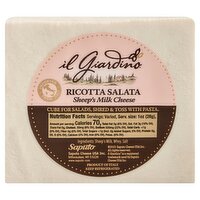 Il Giardino Ricotta Salata Cheese