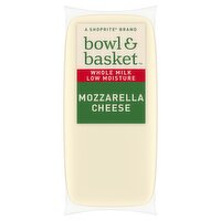 Bowl & Basket Whole Milk Low Moisture Mozzarella Cheese