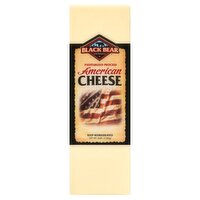 Black Bear White American Cheese, 1 Pound