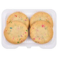 4 Pack Filled Birthday Cookies