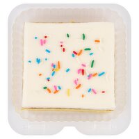 1 Pack Yellow Cake Square with Vanilla Icing