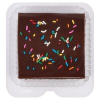1 Pack Chocolate Cake Square with Fudge Icing