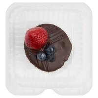 1 Pack Enrobed Fruit Topped Mini New York Style Cheesecake