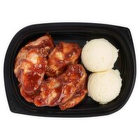 BBQ Pork Rib Tips With Mashed Potato - Sold Cold