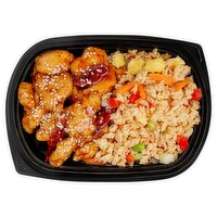 General Tso's Chicken & Vegetable Fried Rice - Sold Cold