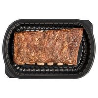 Store Prepared Half Rack Smoked BBQ Ribs - Sold Cold