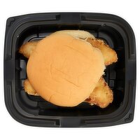 Store Prepared Beer Battered Pollock Sandwich - Sold Hot, 5 oz