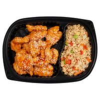 Sesame Orange Chicken & Vegtable Fried Rice - Sold Hot