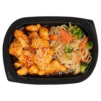 Store Prepared Sesame Orange Chicken & Vegetable Lo Mein - Sold Cold