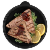 Store Prepared Sesame Garlic Tuna Steaks - Sold Cold