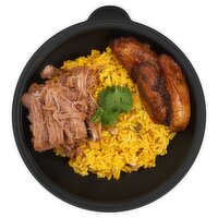 Store Prepared Beef Barbacoa with Spanish Rice & Plantains ‐ Sold Cold