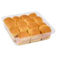 Store Prepared Ham & Cheese Finger Sandwiches, 15 Pack - Sold Cold, 24 oz