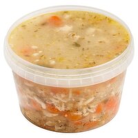 Store Prepared Greek Chicken Orzo Soup, Pint - Sold Cold, 16 oz