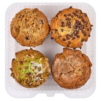 4 Pack Variety Puffin Muffins
