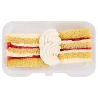 2 Pack Wedge Cut Strawberry Cake
