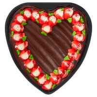 Chocolate Heart Shaped Cake