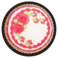 10" Strawberry File Yellow Cake with Vanilla Icing