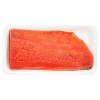 Fresh Previously Frozen  Tray Wrapped Sockeye Salmon Fillet, 1 Pound 