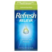 Refresh® RELIEVA™ Lubricant Eye Drops Preserved Tears, 0.33 fl oz (10mL) Sterile