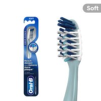 Oral-B Pro Clean CrossAction Toothbrush, Deep Plaque Removal, Soft, 1 Count