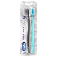 Oral-B Brilliance Premium Whitening Extra Soft Toothbrushes, 2 count