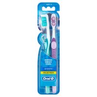 Oral-B 3D White Vivid Soft Toothbrushes Value Pack, 2 count