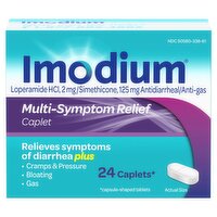 Imodium Multi-Symptom Relief Caplets, 24 count