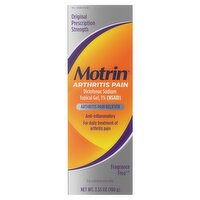 Motrin Original Prescription Strength Arthritis Pain Reliever, 1.76 oz, 3.53 Ounce