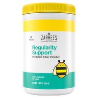 Zarbee's Prebiotic Fiber Powder Unflavored Dietary Supplement, 1+ Years, 5.82 oz
