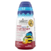 Zarbee's All-in-One Children's Nighttime Cough Syrup + Mucus, 6-12 Years, 4 oz